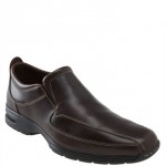 Cole Haan ‘Air Everett’ leather Slip-on  mens shoes brown sz 9 new/display $178