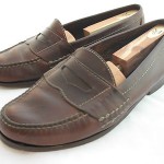 Mens COLE HAAN Country Brown Leather Casual Penny Loafer US size 10 D