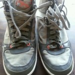 Diesel “Deep” Patent Leather Vinyl Hi-Top Sneakers Size 10 US 43 EUR