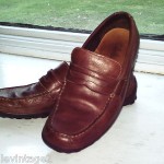 COLE HAAN SOFT LEATHER DRVING MOCCASINS PENNY LOAFERS 10 M BROWN WORN ONCE