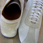 Mens Cole Haan Casual White Laced Shoes Size 11