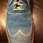 Cole Haan / Cole Rood & Haan Blue Cooper Wingtip Mens Size 13 C10124 Collab