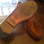 “VINTAGE” BEAUTIFUL & SHARP “RUST” COLE HAAN PINCH TASSEL LOAFER SZ 10.5(D) WOW!