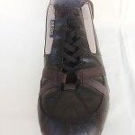 DIESEL Black Leather Casual Athletic Comfort Fashionable  Sneakers Size 9,5 M