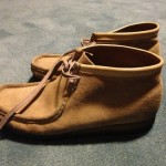 2 Pairs Clarks Wallabee Black Tan Suede 10.5