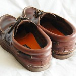 mens brown TIMBERLAND deck shoes size UK 9 W