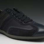 Hugo Boss by BOSS Orange Silvans Mens Sneakers in Dark Blue 50235181-401
