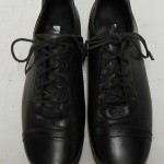 DIESEL “LOUIE” Black Leather w/Rubber Sole Shoes – Sz 13 (item #F041)