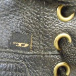 DIESEL “BILCO II” Black Leather W/Rubber Sole Shoes – Sz 13 (item #F042)