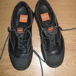 Hugo Boss orange label authentic Leather men Fashion Trainers Shoes UK7.5EU42US8