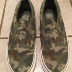 VANS Classic Slip On Skull Turtle Camo Shoes Excelent Condition