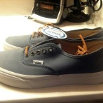 mens vans shoe size 8 brushed twill authentic