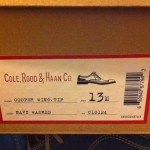 Cole Haan / Cole Rood & Haan Blue Cooper Wingtip Mens Size 13 C10124 Collab