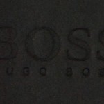 VERY NICE Men’s Size 7.5 HUGO BOSS Black Leather Loafer Shoes