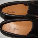 Cole Haan Black Leather Driver Slip On Loafers Mens Sz.11.5 M Worn 1X