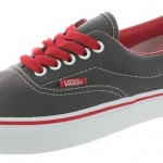 Vans Era VN-0QFK7OT Pop Charcoal Red Canvas Casual Shoes Men