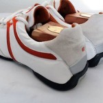 HUGO BOSS Men’s Athletic Leather Sneaker Shoes Mint Clean Cond Size 44 Eur 11 US