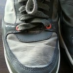 Diesel “Deep” Patent Leather Vinyl Hi-Top Sneakers Size 10 US 43 EUR
