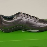 HUGO BOSS GREEN LABEL ‘Gilmour Shiny’ Silver Metallic Fashion Sneakers NEW NIB