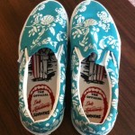 Vtg. 2007 Vans Authentic SF Duke Kahanamoku Lake Blue /True White Slip On Mint!!
