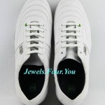 HUGO BOSS GREEN LABEL GILMOUR NEO WHITE SHOES SNEAKERS LEATHER NEW SZ 10 43