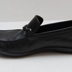 VERY NICE Men’s Size 7.5 HUGO BOSS Black Leather Loafer Shoes