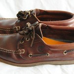 mens brown TIMBERLAND deck shoes size UK 9 W