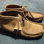 2 Pairs Clarks Wallabee Black Tan Suede 10.5