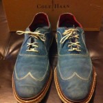 Cole Haan / Cole Rood & Haan Blue Cooper Wingtip Mens Size 13 C10124 Collab