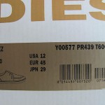 Diesel Yanez Mens Leather Casual Shoes. Size 12.