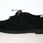 AUTHENTIC Clarks Original Desert Boot Low Black Suede # 38205 men sz 13
