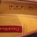 COLE HAAN 13 D Shoes Tassel Loafers Brown Leather  Casual Slip On Men’s