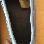 Mens New Cole Haan Nike Air Grant Suede DRIVING Loafers Shoes size 12 Blue