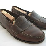 Mens COLE HAAN Country Brown Leather Casual Penny Loafer US size 10 D