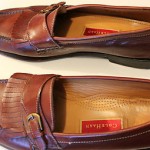 COLE HAAN 13 D Shoes Tassel Loafers Brown Leather  Casual Slip On Men’s