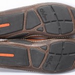 COLE HAAN 12 brown leather NIKE AIR driving moccasin loafer slip on shoe C09766