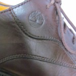 Mens size 12 M TIMBERLAND brown leather lace tie oxford casual or work shoes