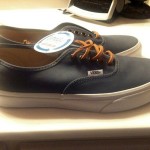 mens vans shoe size 8 brushed twill authentic