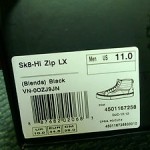 Vans x Blends Sk8 Hi Zip LX 1 of 100 Size 11 Bones Black 10th anniversary