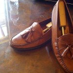 “VINTAGE” BEAUTIFUL & SHARP “RUST” COLE HAAN PINCH TASSEL LOAFER SZ 10.5(D) WOW!