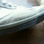 Diesel Deep Gray Grey Suede Vinyl Hi-Top Sneakers US 10.5 10 1/2