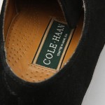 NICE! Mens shoes COLE HAAN black suede leather MADE IN USA lace oxfords sz 8 D