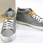 DIESEL 10.5 olive night green leather MIDDAY high mid top sneaker shoe $165 NIB