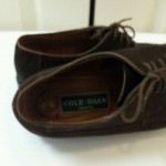 Mens Cole Haan 9.5 suede lace up