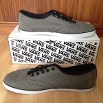 Vans Woessner Wool Twill Black Mens Size 11 NIB