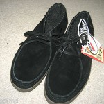 VANS SKATEBOARDING MENS RATA VULC SUEDE BLACK FOREST SHOES SIZE 10 FREE SHIP NR
