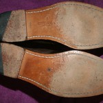 MENS COLE HAAN BROWN LEATHER PENNY LOAFERS SIZE 10 D (MEDIUM)