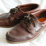 mens brown TIMBERLAND deck shoes size UK 9 W