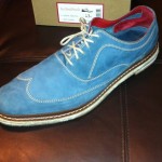 Cole Haan / Cole Rood & Haan Blue Cooper Wingtip Mens Size 13 C10124 Collab