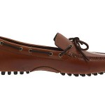 Cole Haan Mens Air Grant Papaya Brown Driving Drivers Loafers Slip-On Shoes